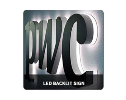 LED Backlight Sign